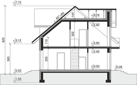 Фасад дома AHA-3169-11 Фасад дома AHA-3169-11