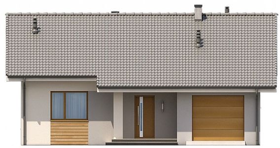 Фасад дома EBH-5987-81 Фасад дома EBH-5987-81