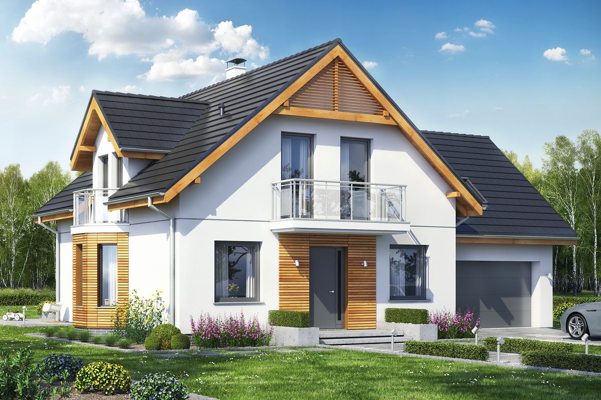 Проект дома HFH-1787-59 Проект дома HFH-1787-59