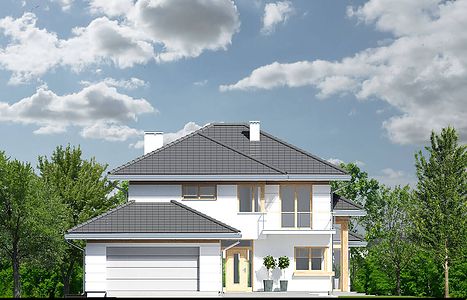 Фасад дома HHE-4327-34 Фасад дома HHE-4327-34