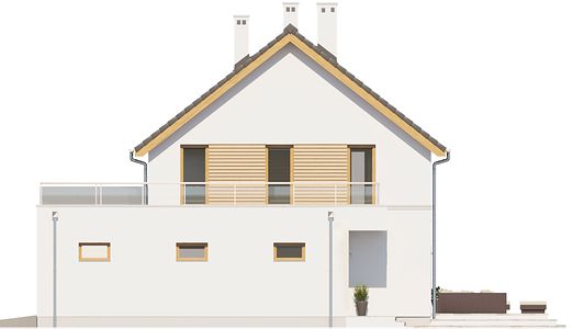 Фасад дома EKB-9519-33 Фасад дома EKB-9519-33