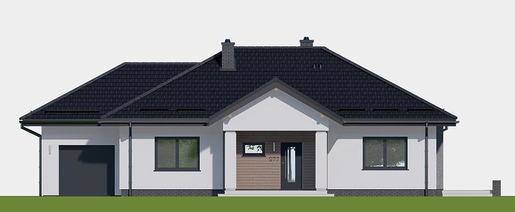 Фасад дома BGF-9343-16 Фасад дома BGF-9343-16