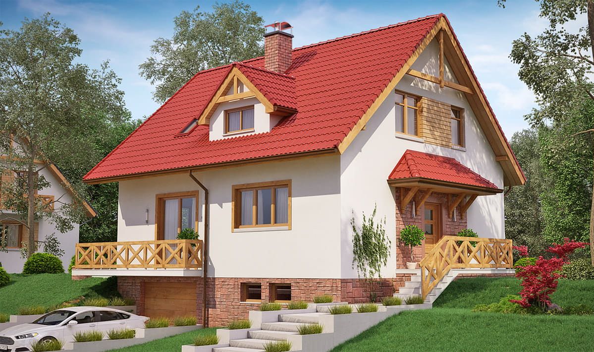 Проект дома AHB-5679-91