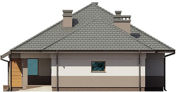 Фасад дома HAF-5245-37 Фасад дома HAF-5245-37