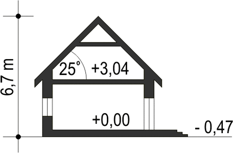 Фасад дома CIH-6852-33 Фасад дома CIH-6852-33