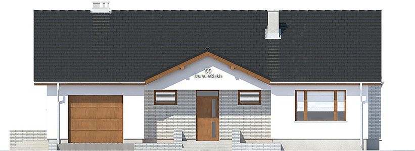 Фасад дома CIH-6852-33 Фасад дома CIH-6852-33