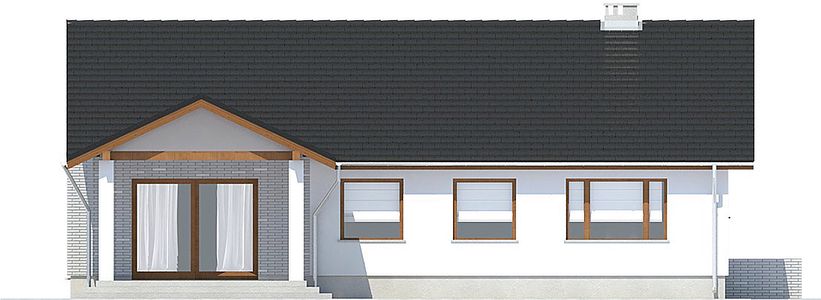 Фасад дома CIH-6852-33 Фасад дома CIH-6852-33