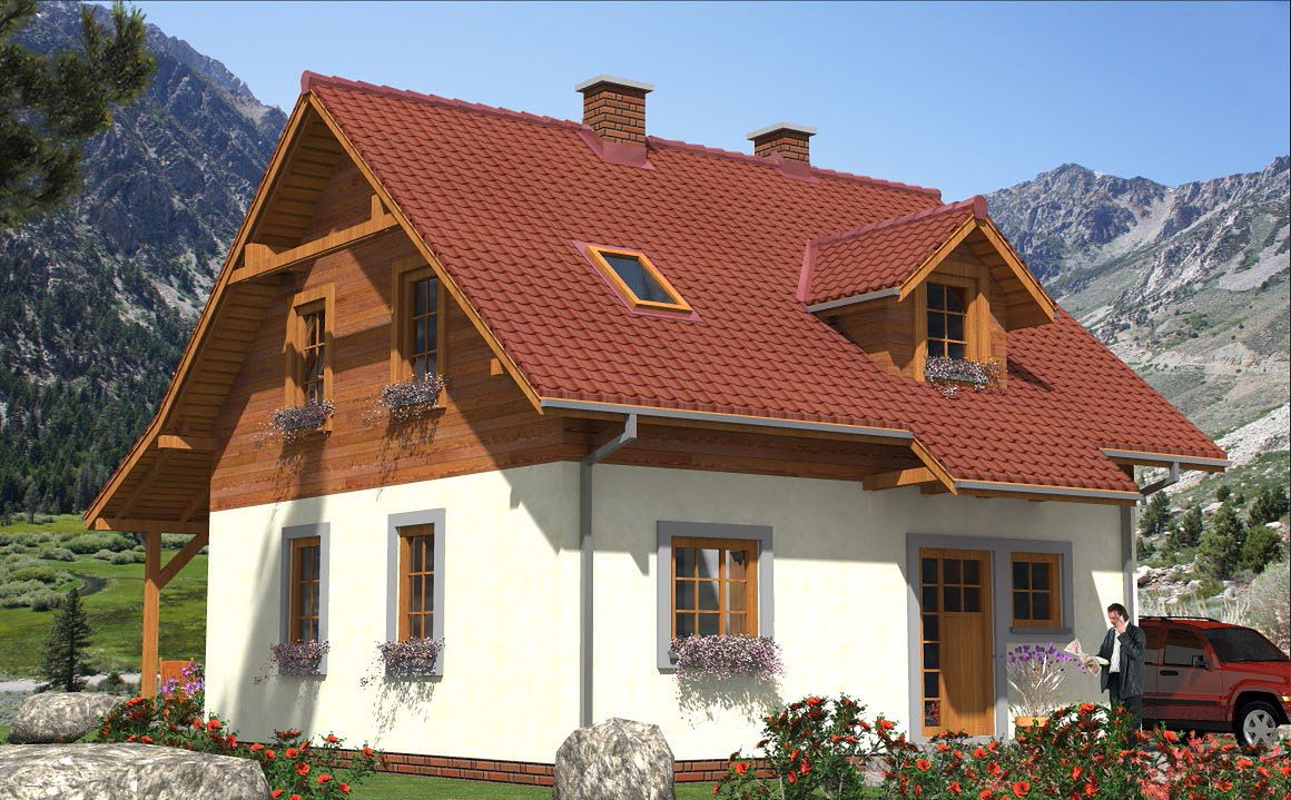 Проект дома FAH-2469-78 Проект дома FAH-2469-78