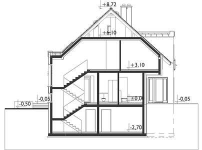 Фасад дома EBE-9326-46 Фасад дома EBE-9326-46