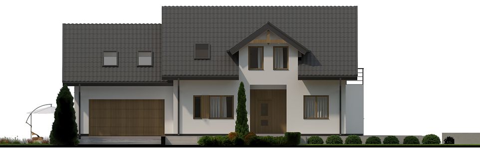 Фасад дома EBH-4518-26 Фасад дома EBH-4518-26