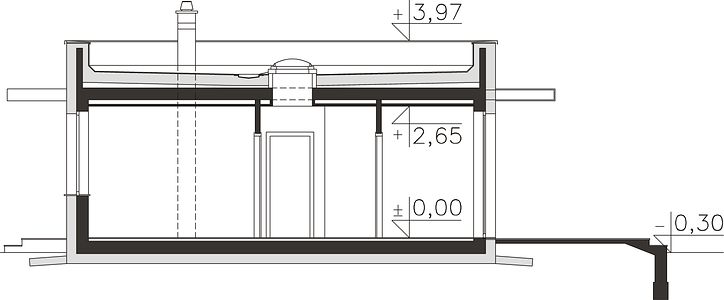 Фасад дома IIB-6297-68 Фасад дома IIB-6297-68