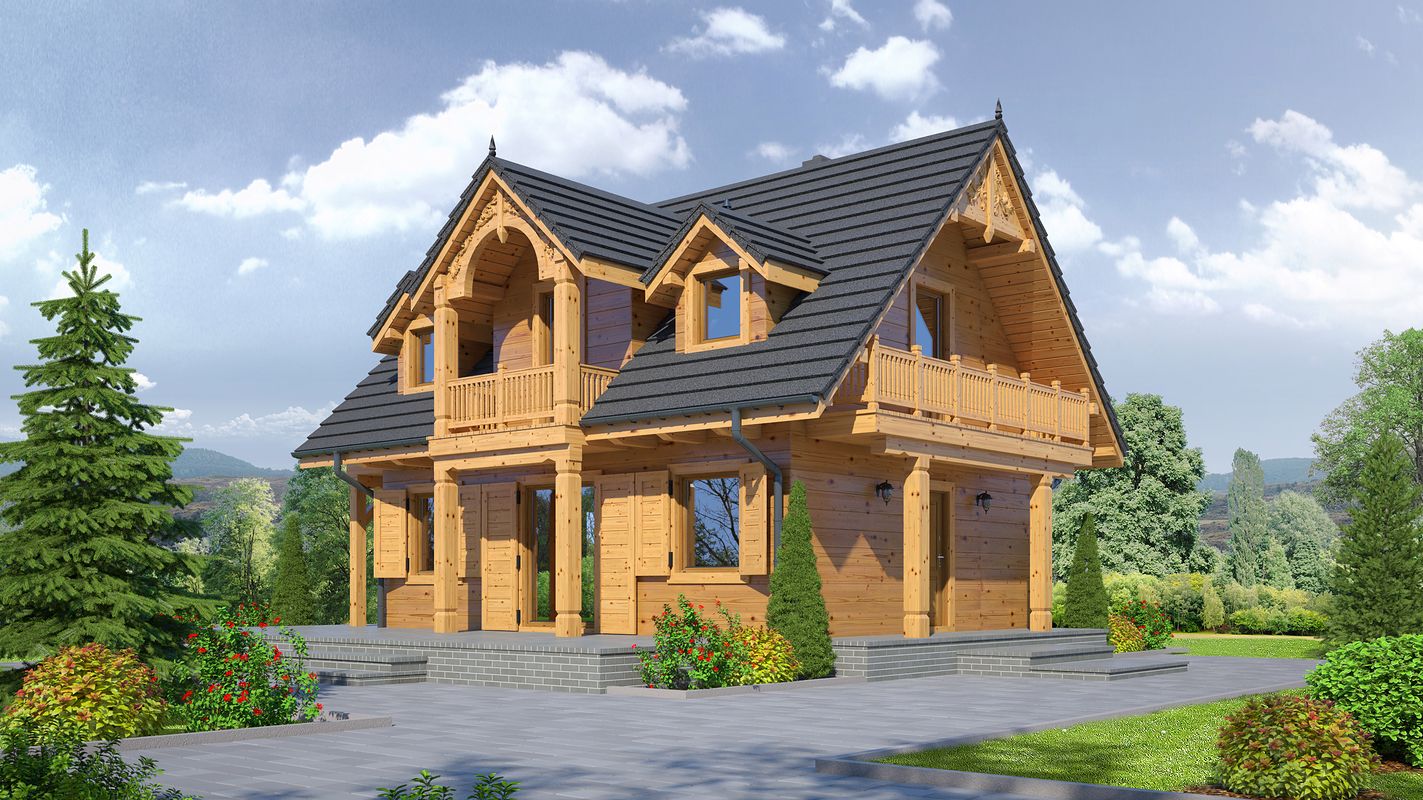 Проект дома BKG-2551-64 Проект дома BKG-2551-64