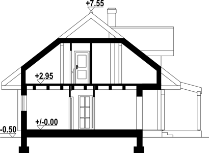 Фасад дома FEC-3261-36 Фасад дома FEC-3261-36